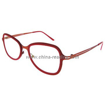 Unisex için esnek metal optik çerçeveler