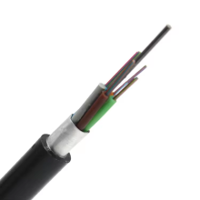 hybrid cable fiber and power aluminium duct steel tape armored fiber optical cable Manufactory