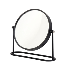 Bamboo Vanity Makeup Table with Double Sided Mirror