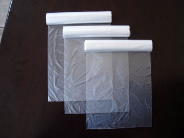 HDPE transparent freezer bag on roll for packing fruit