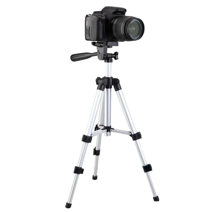 65cm Aluminum Phone Holder Camera Tripod for Mobile Phone Video