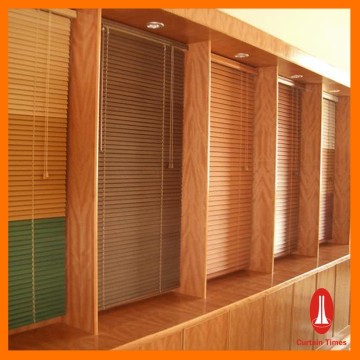 Curtain times 50mm Natural Wood Venetian Blinds