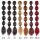 Alileader Provide Sample 13 Colors Kinky Straight 105g Caterpillar Marley Braids Adjustable Drawstring Ponytail Extension