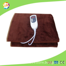 household double face blue powered blanket