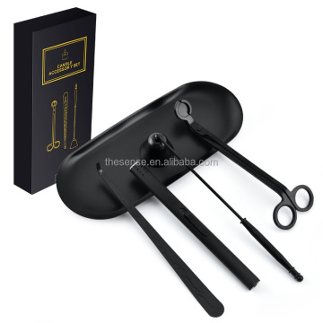 Black Wick Scissors Trimmer Kit - Custom Candle Wick Trimmer Accessories