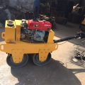 700kg walk behind manual mini road roller compactor