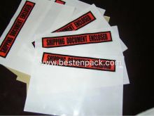 Shipping Document Enclosed Packing List Envelope