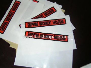 Shipping Document Enclosed Packing List Envelope