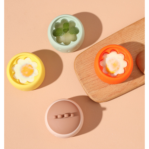 Steamed Egg Mold Silicone Tray with Lid