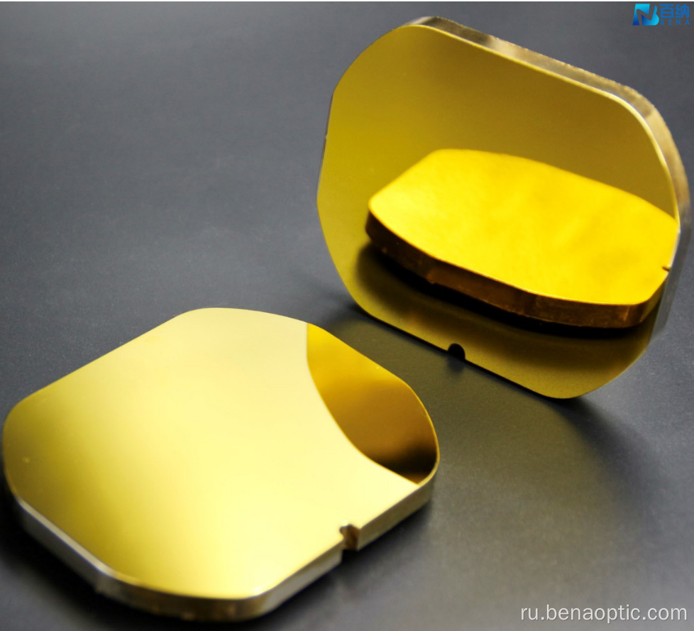 Кремниево-углеродное зеркало с защищенным золотым покрытием