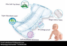 B grade baby diapers in bales