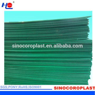 fade resistance and convenient to move corrugated plastic cardboard sheets