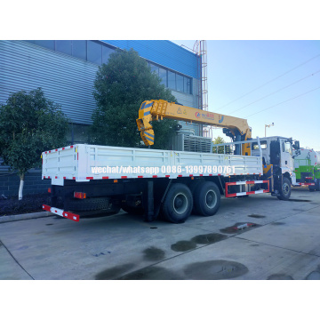 Brand New SHACMAN H3000 6X4 Truck With Cheap Crane 16Tons