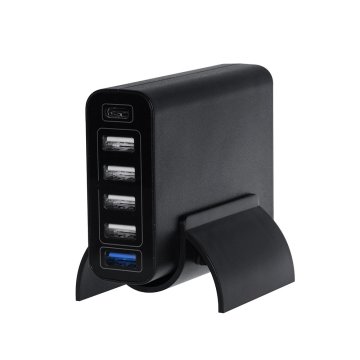 Carregador rápido de 60 W 3.0 6 portas USB PD Type-C