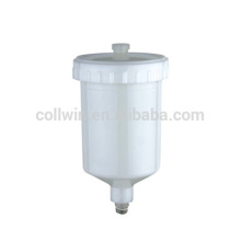 600ml Spray Gun Replacement Plastic Cup, Gravity Feed Spray Guns Male Thread M12x1