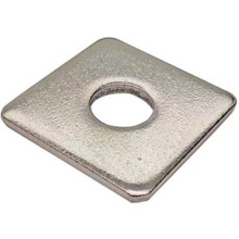 Factory Direct Supply of Customized Zinc Plated Square Flat Washers in M3-M52 Sizes