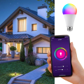 Luz de bombilla LED inteligente WiFi Multi Color