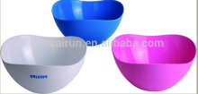 Plastic Salad Bowl Solid Color Salad Bowl