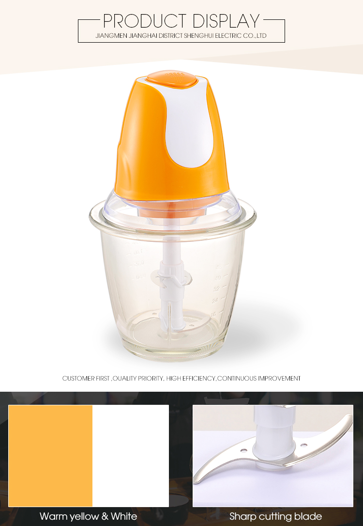 One Speed Haushalts-Küchenmaschine Food Chopper One Speed Household Food Processor Food Chopper