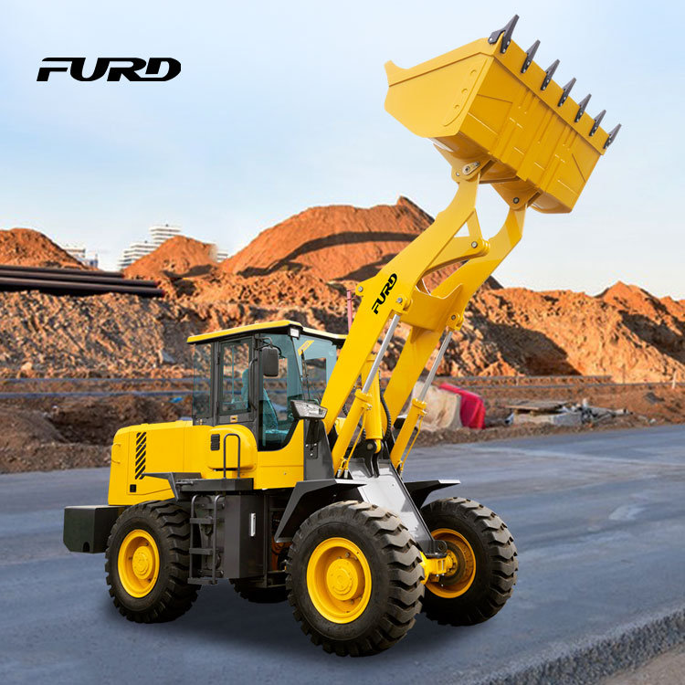 Operação fácil 3.2ton Hidráulico Loaders de roda