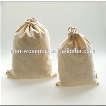 China Manufacturer Cotton Drawstring Bag Tea Bag