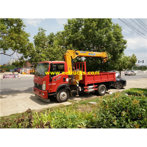 5ton Ba cánh tay XCMG Xe tải cần cẩu