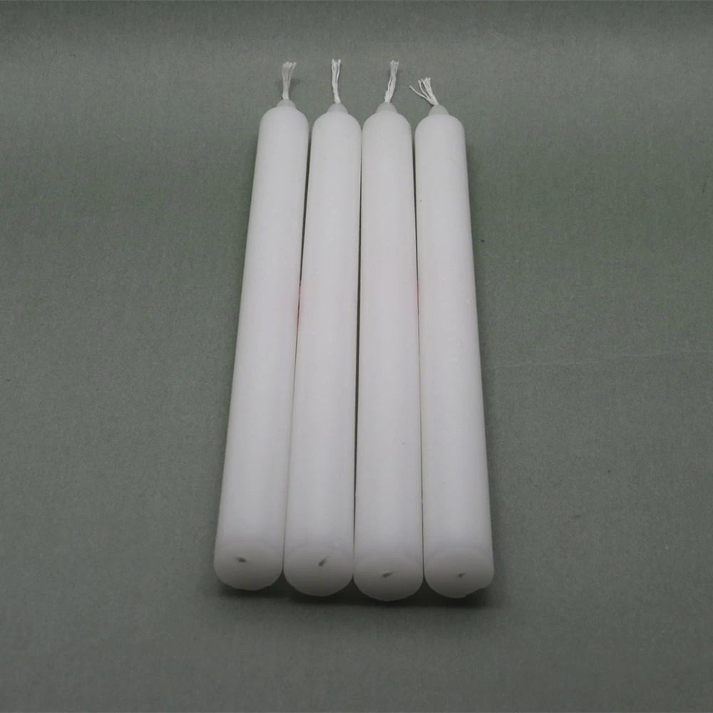 Popular White Stick Packing Candle for Home Use with Paper Box