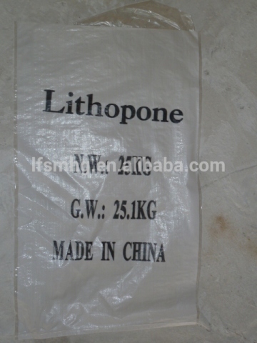 Lithopone for powder coating high white