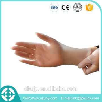 disposable vinyl examination glove