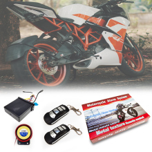 One Way Motorcycle Alarm System: Theft Protection and Security