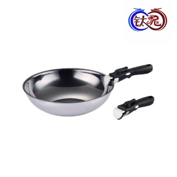 Eco-Friendly Stainless Steel Wok