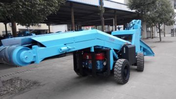 Underground mining Wheel Mucking Loader Machine