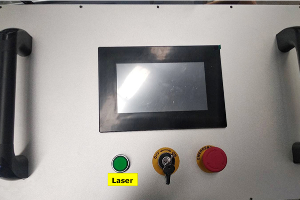 7 inch touch screen laser cleaner