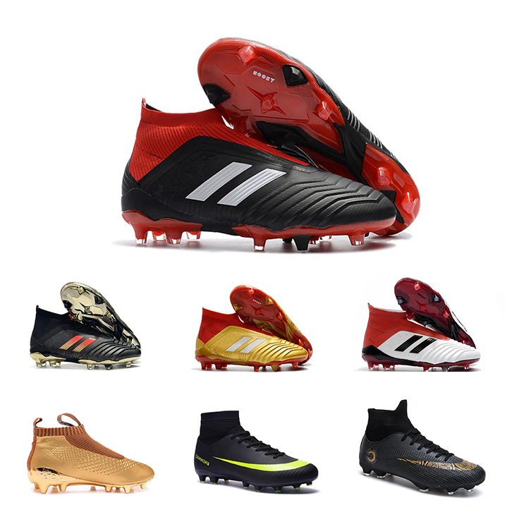 China supplier original football best custom logo outdoor cleats sole boots soccer shoes