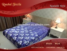RASCHEL 100 Polyester Spanish Style Cheaper Blankets