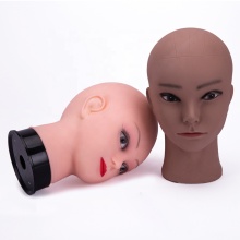 AliLeader High Quality Cosmetology Dummy Bald Mannequin Head