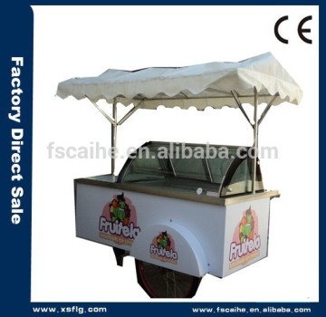 Trolley mobile ice,ice cream mobile cart,mobile soft gelato cart