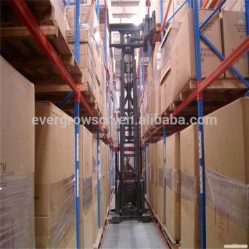 VNA guiding pallet shelving
