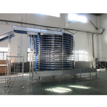CE Approved IQF Deep Freezing Spiral quick chiller