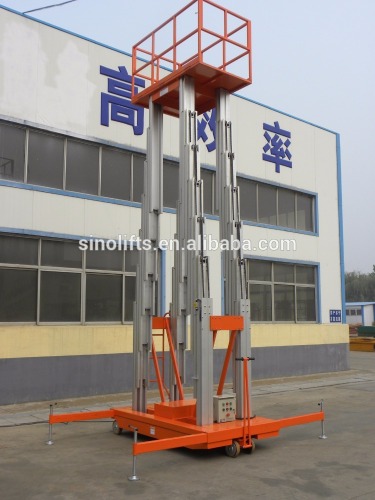 wheel mobile four mast aluminum alloy lift