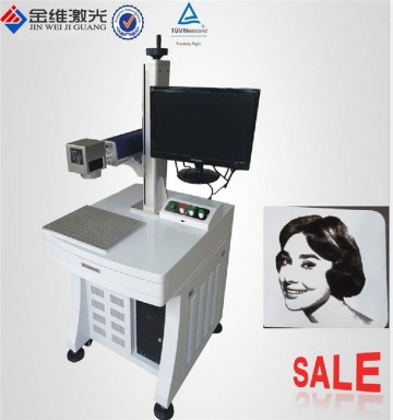 Portable fiber laser marking machine for name card printing business cards