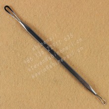Stainless Steel Double Loop Blackhead Blemish Extractor Tool for Remove Comedones Whitehead Blackhead