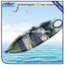 Single Sit On Top Fishing Kayak with disruptive pattern