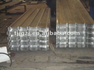 Sheet metal wall covering