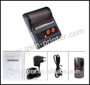 Mini Printer for Mobiles with Bluetooth/USB/RS232 Connections