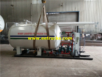 10000l 2 Pumps LPG Bottle Filling Stations