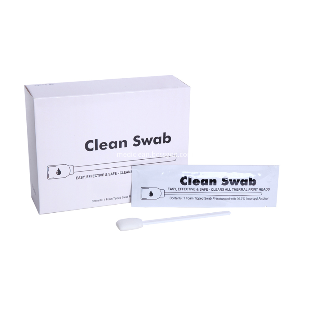 IPA Presaturated Cleaning Swabs for Printhead