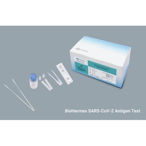 Cassete de teste de ouro coloidal de antígeno COVID 19