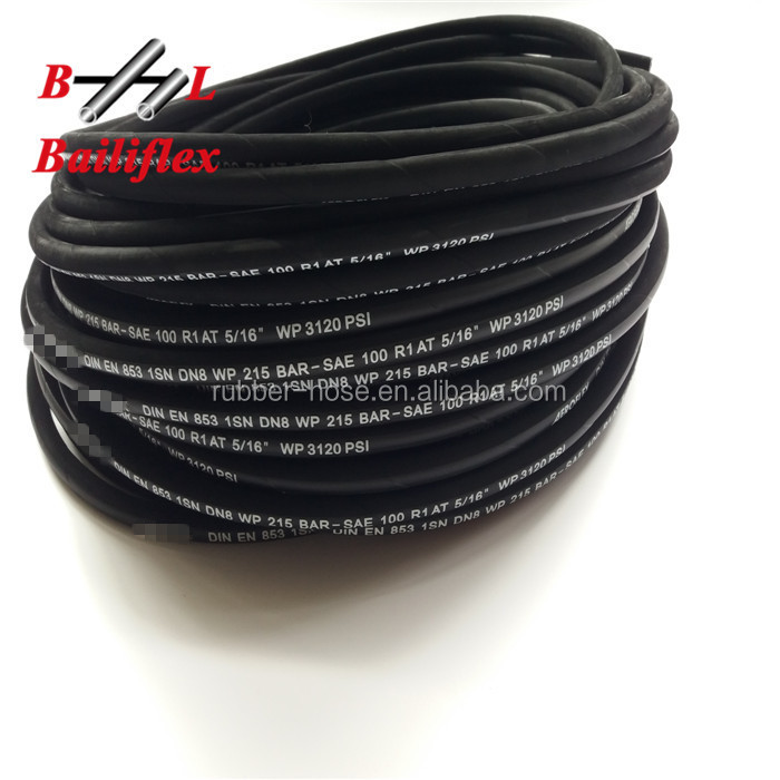 Hydraulic Hose Two Wire Rubber Hydraulic Hose