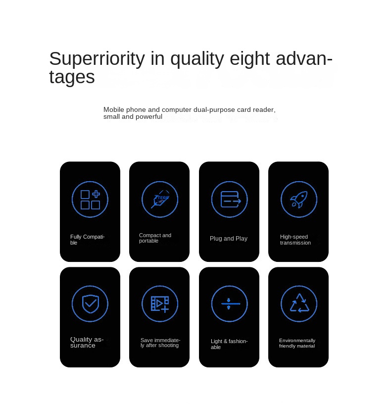 Micro Card Adapter USB 3.0 Micro SD to USB Card Reader OTG USB for Lightning Type Adapter 4 In 1 TF SD Card Reader